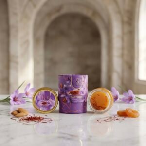 Premium Saffron Lip Balm – Brightening, Healing & Deeply Nourishing Lip Care