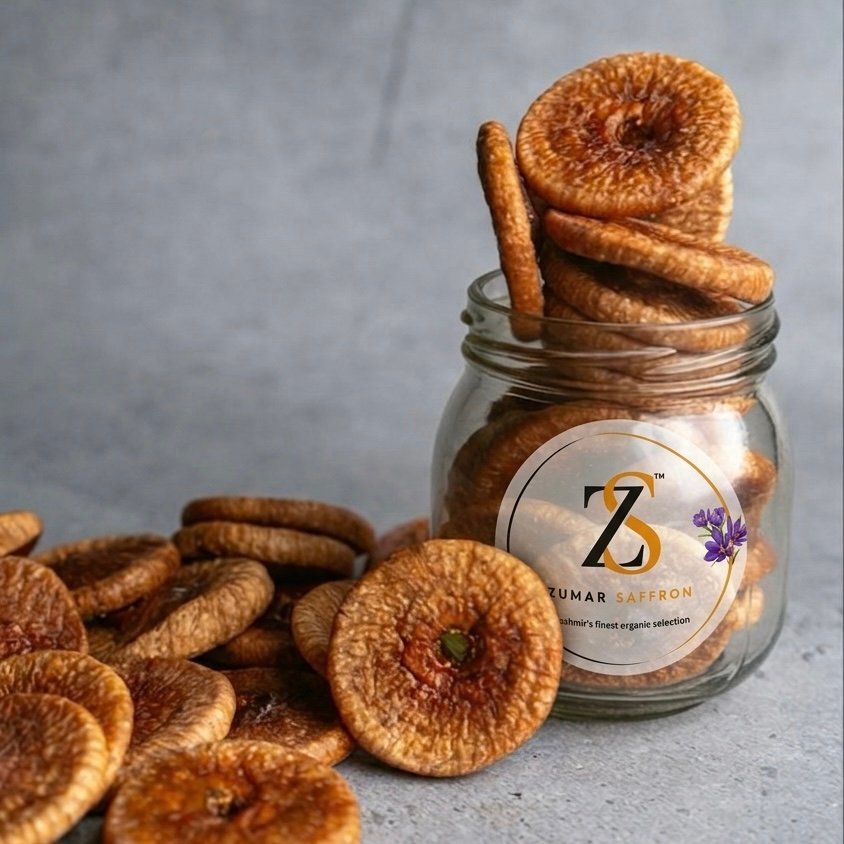 Premium Kashmiri Dried Figs – Naturally Sweet & Fibre-Rich Sun-Dried Injeer