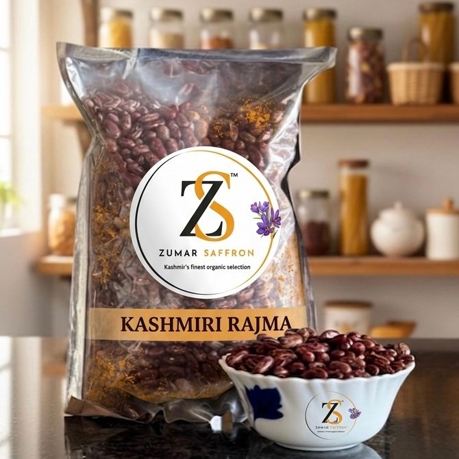 Premium Kashmiri Chitra Rajma – Authentic Mountain-Grown Red Kidney Beans