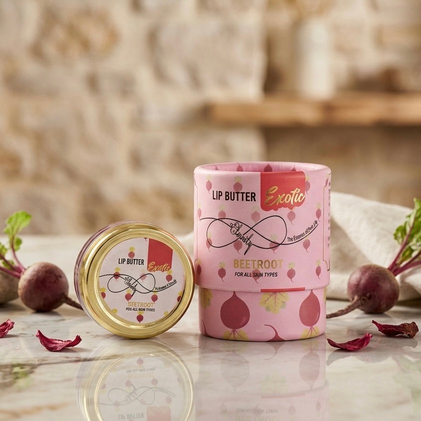 Natural Beetroot Lip Balm – Deeply Nourishing & Naturally Tinted Lip Care