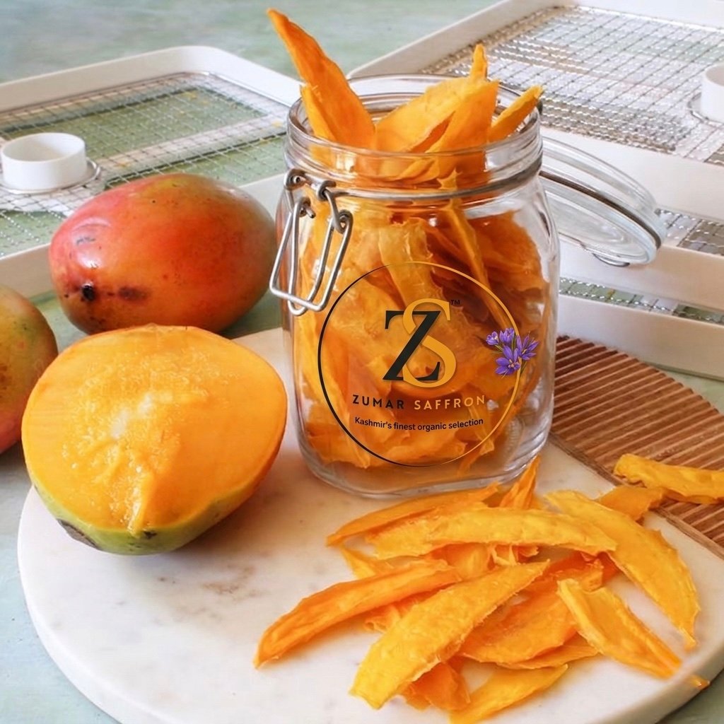 Premium Dried Mango Slices – Naturally Sweet & Intensely Flavourful Tropical Dry Fruit