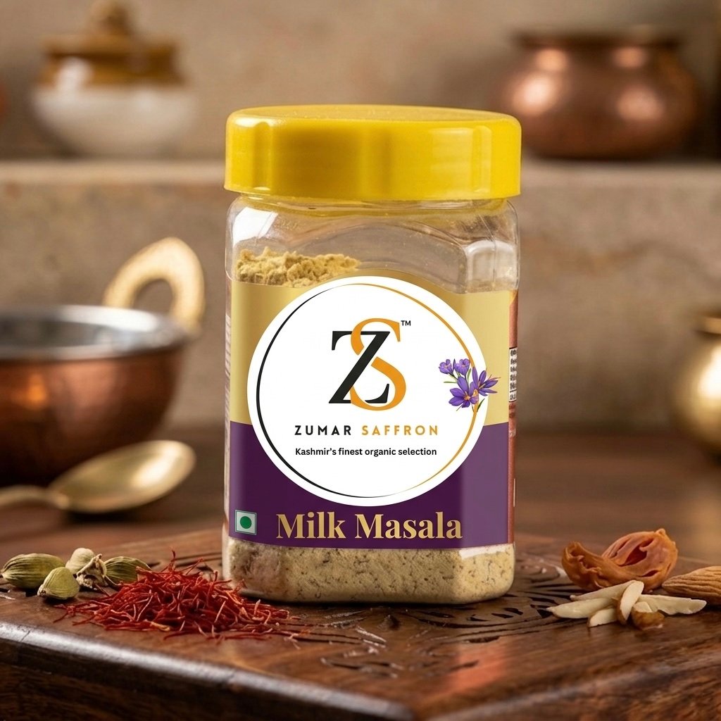 Premium Kashmiri Masala Milk – Traditional Saffron & Dry Fruit Enriched Milk Blend
