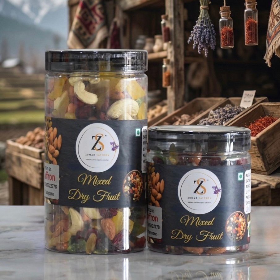 Premium Kashmiri Mix Dry Fruits – Handpicked Nut & Dry Fruit Wellness Blend