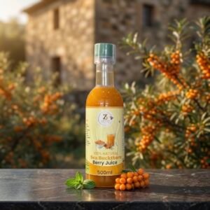 Premium Sea Buckthorn Juice – 190+ Nutrients | Himalayan Superfood Drink | 500ml